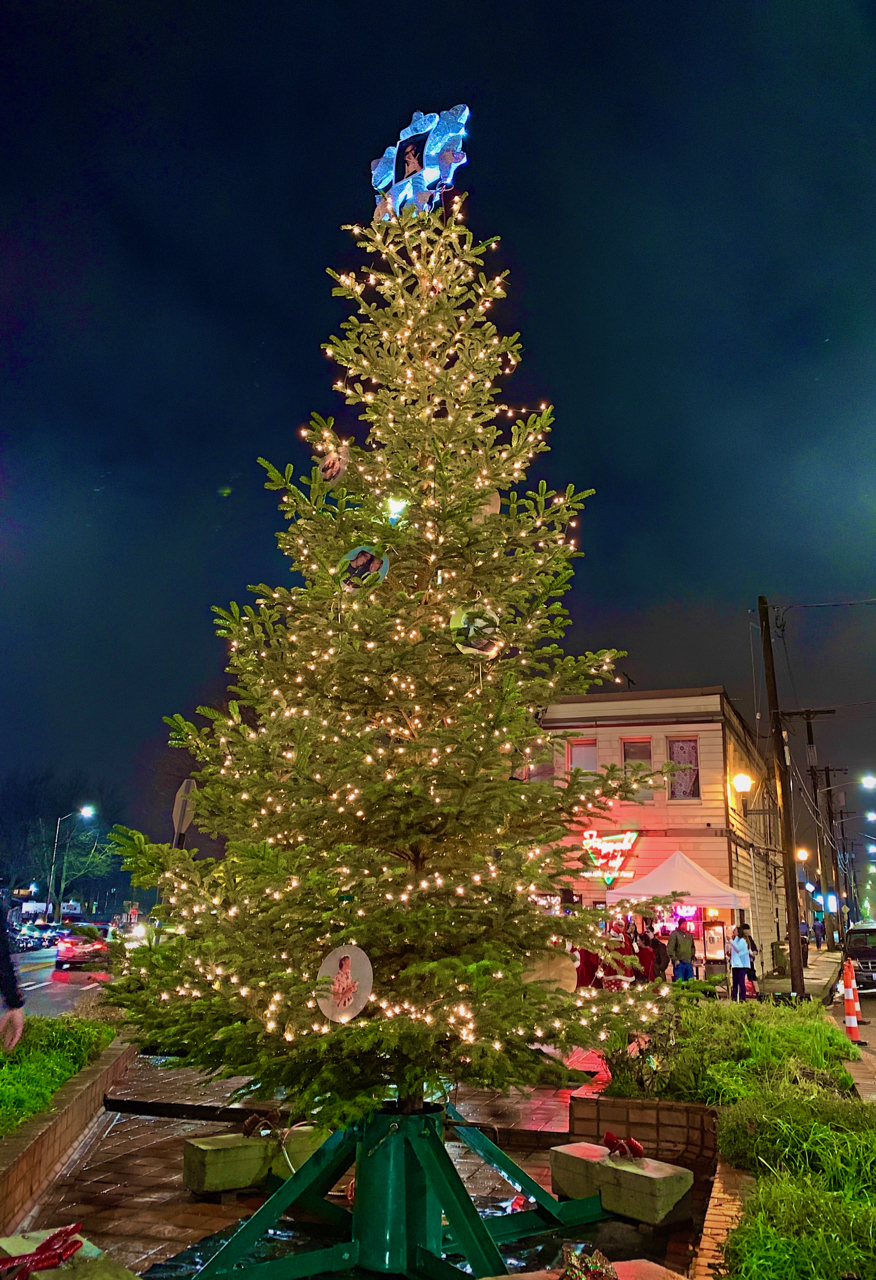 White Center gets its tree lit! Annual celebration honored the late
